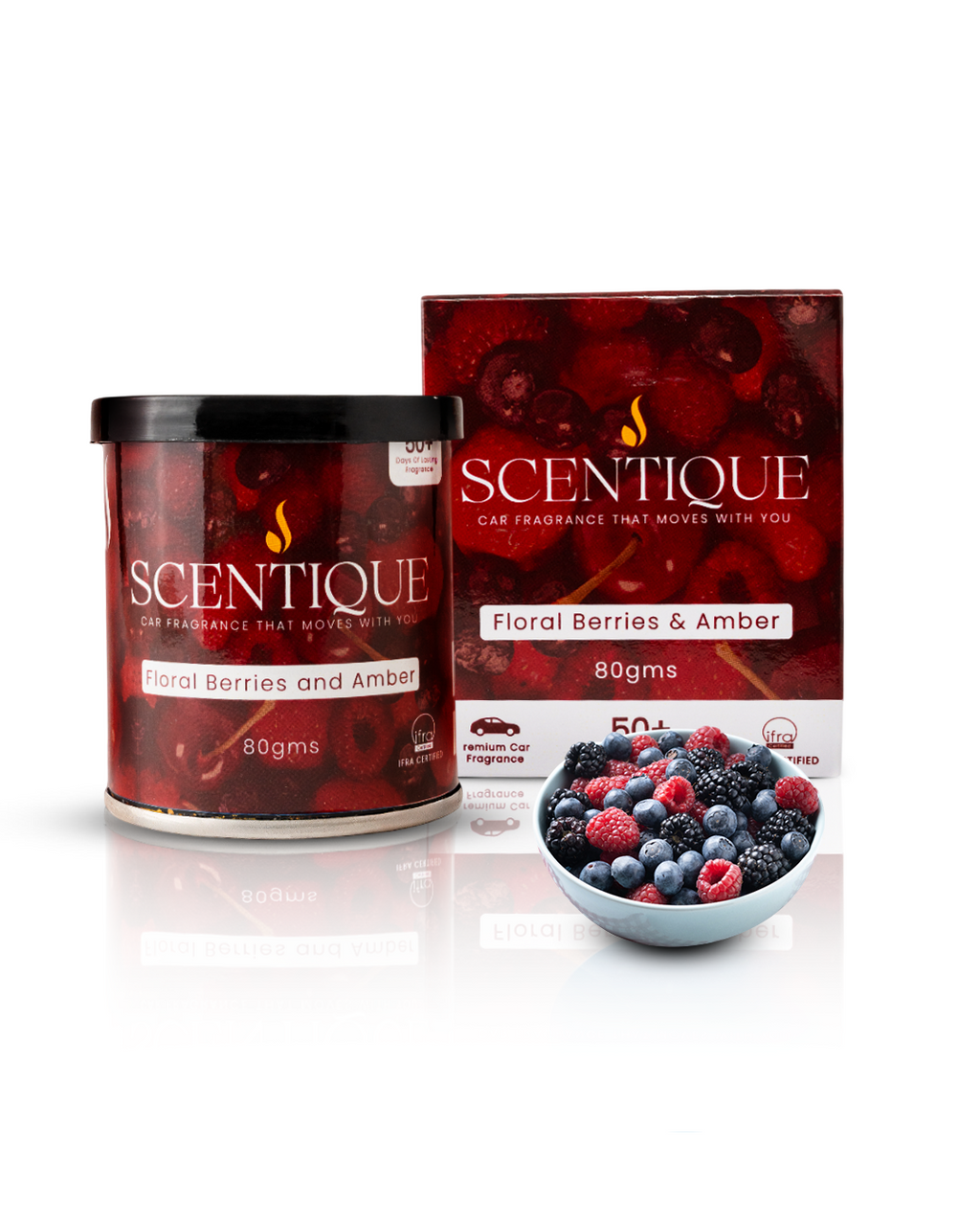 Floral Barries and Amber